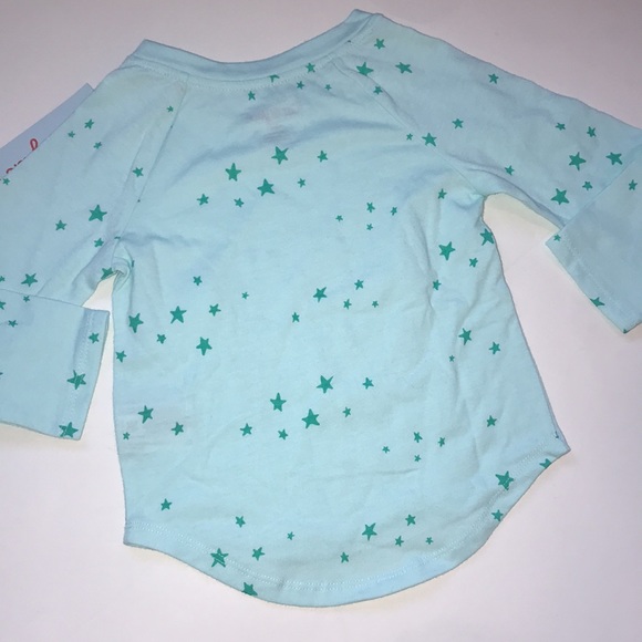Cat & Jack Long Sleeve Tee Shirt NWT Girls Size 18 Months - Picture 2 of 6